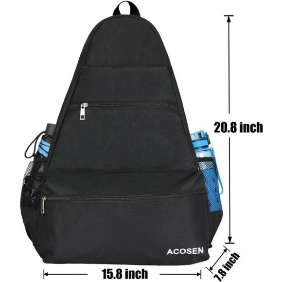 Tennis Bag Tennis Backpack - Large Tennis Bags for Women and Men to Hold Tennis - Picture 5 of 7